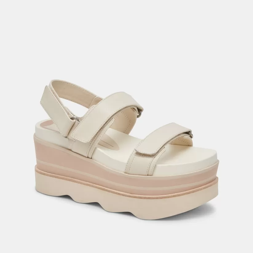 Sandals | Dolce Vita IZAK SANDALS IVORY LEATHER IVORYLEATHER