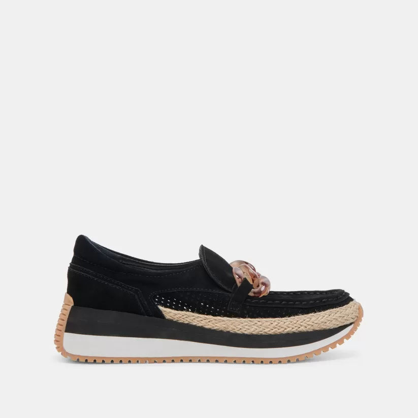 Sneakers | Flats & Loafers | Dolce Vita JADAH SNEAKERS ONYX SUEDE ONYXSUEDE