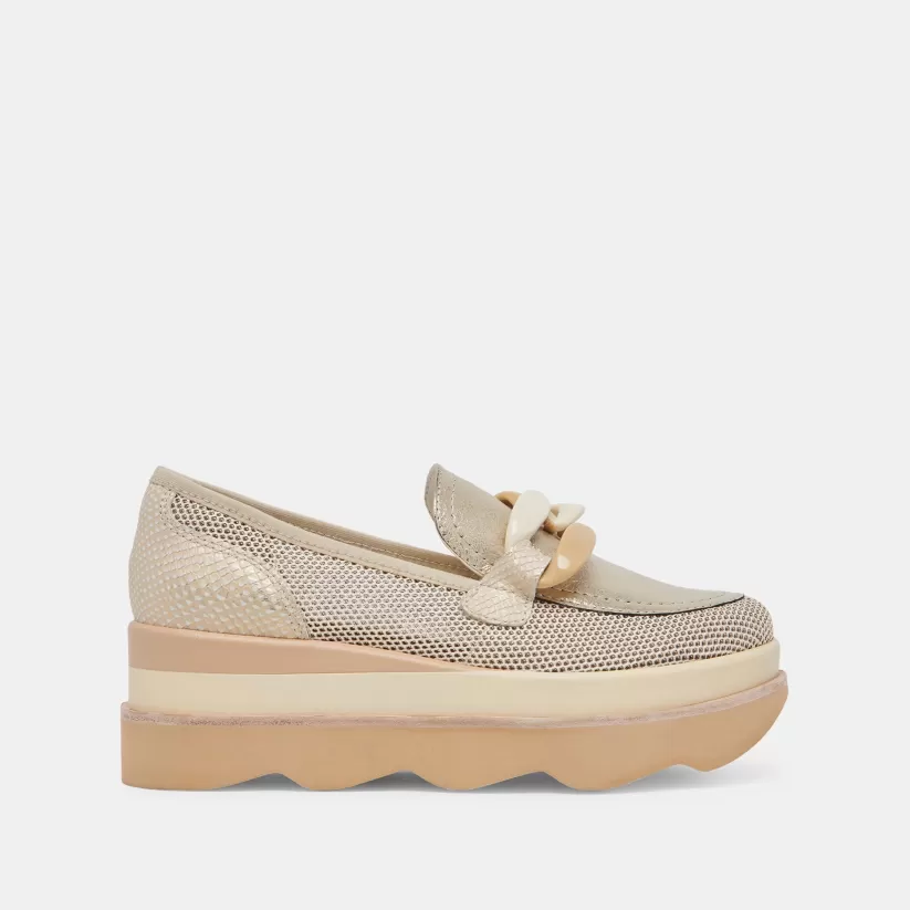 Sneakers | Flats & Loafers | Dolce Vita JAKSEN SNEAKERS GOLD MESH GOLDMESH