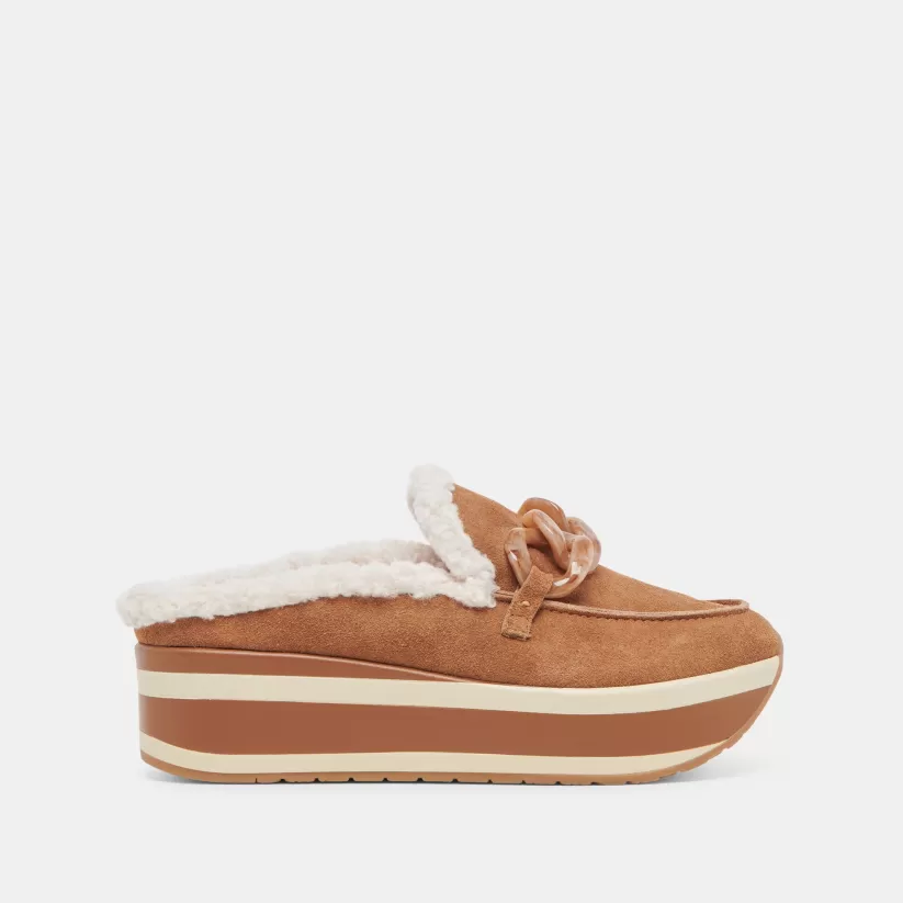 Mules & Clogs | Sneakers | Dolce Vita JAMEY PLUSH SNEAKERS PECAN SUEDE PECANSUEDE
