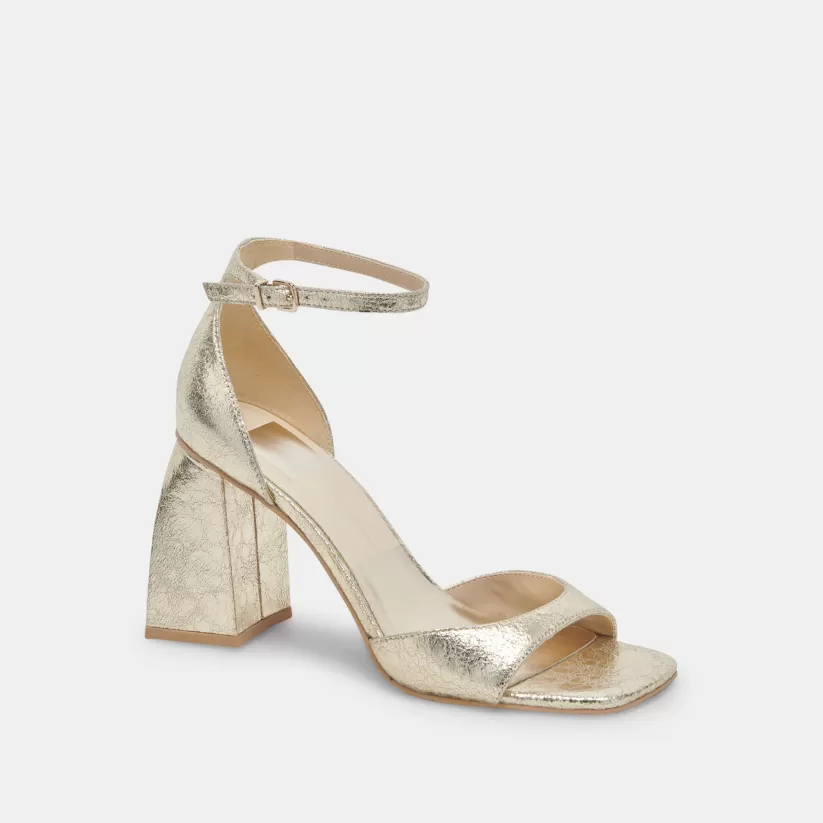 Heels | Dolce Vita JANEY HEELS PLATINUM DISTRESSED LEATHER PLATINUMDISTRESSEDLEATHER