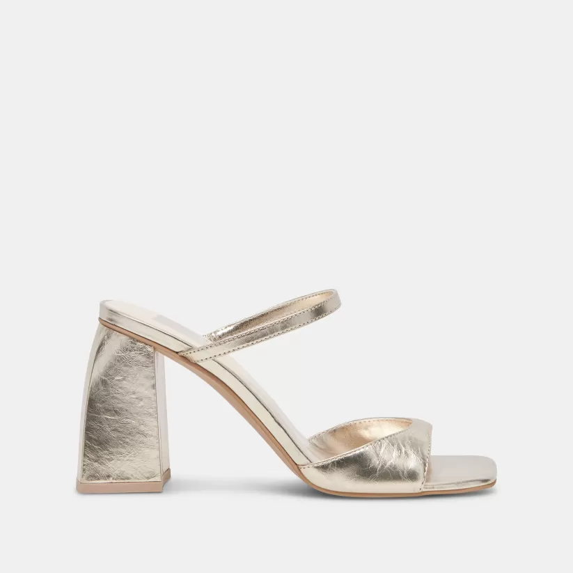 Heels | Dolce Vita JEMMY HEELS LIGHT GOLD CRINKLE PATENT LIGHTGOLDCRINKLEPATENT