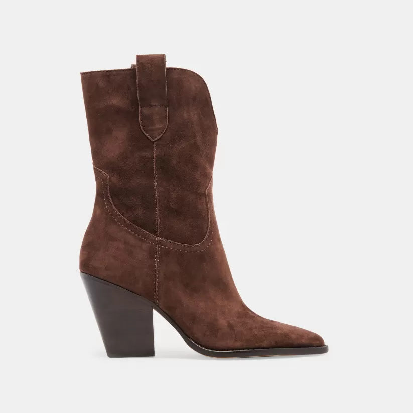 Western Inspired | Dolce Vita JESSEY BOOTS DK BROWN SUEDE DKBROWNSUEDE