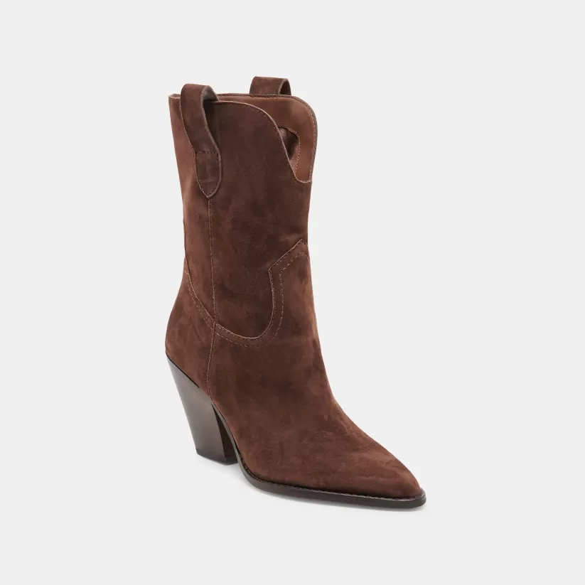 Western Inspired | Dolce Vita JESSEY BOOTS DK BROWN SUEDE DKBROWNSUEDE