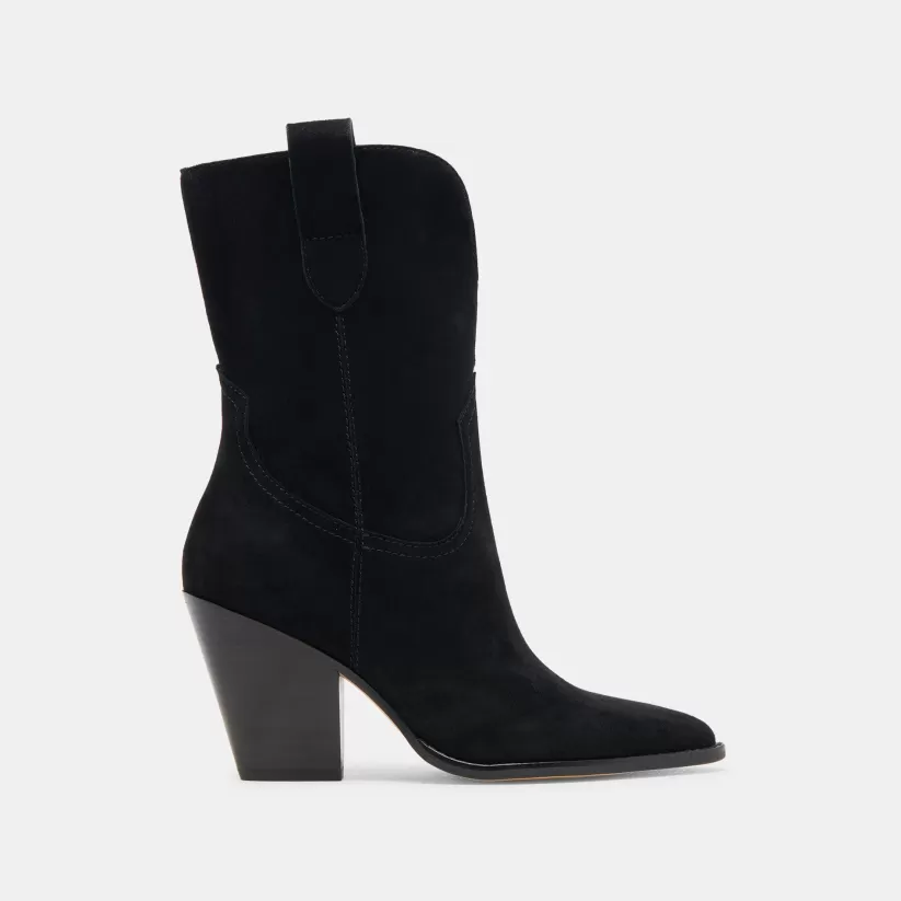 Western Inspired | Dolce Vita JESSEY BOOTS ONYX SUEDE ONYXSUEDE