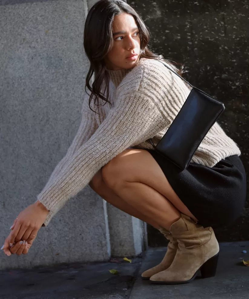Western Inspired | Dolce Vita JETRO BOOTS KHAKI SUEDE KHAKISUEDE