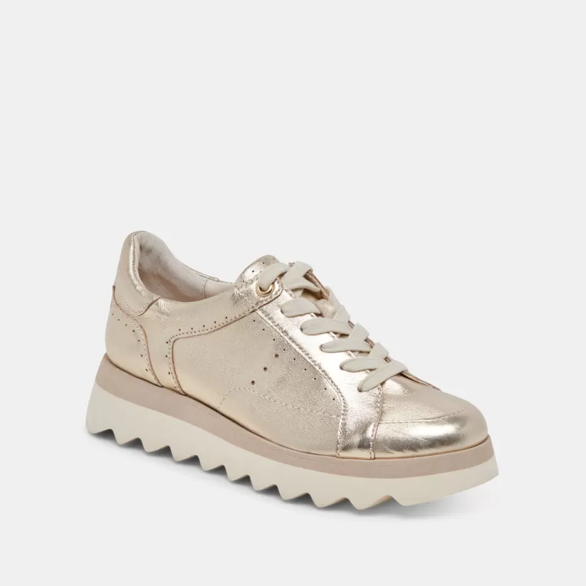 Sneakers | Dolce Vita JORGIE SNEAKERS PLATINUM METALLIC LEATHER PLATINUMMETALLICLEATHER