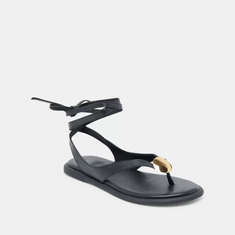 Sandals | Dolce Vita JUDY SANDALS BLACK LEATHER BLACKLEATHER