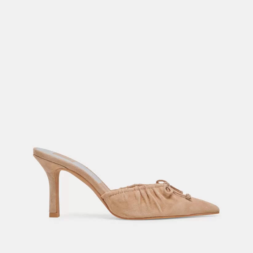 Mules & Clogs | Heels | Dolce Vita KAIRI HEELS CAMEL SUEDE CAMELSUEDE