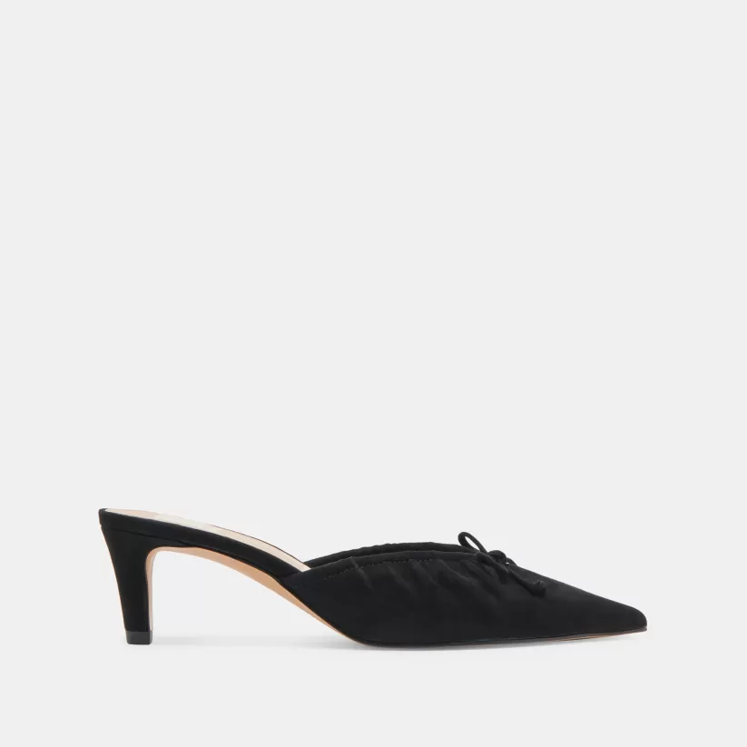 Mules & Clogs | Heels | Dolce Vita KAIRI MID HEELS ONYX SUEDE ONYXSUEDE