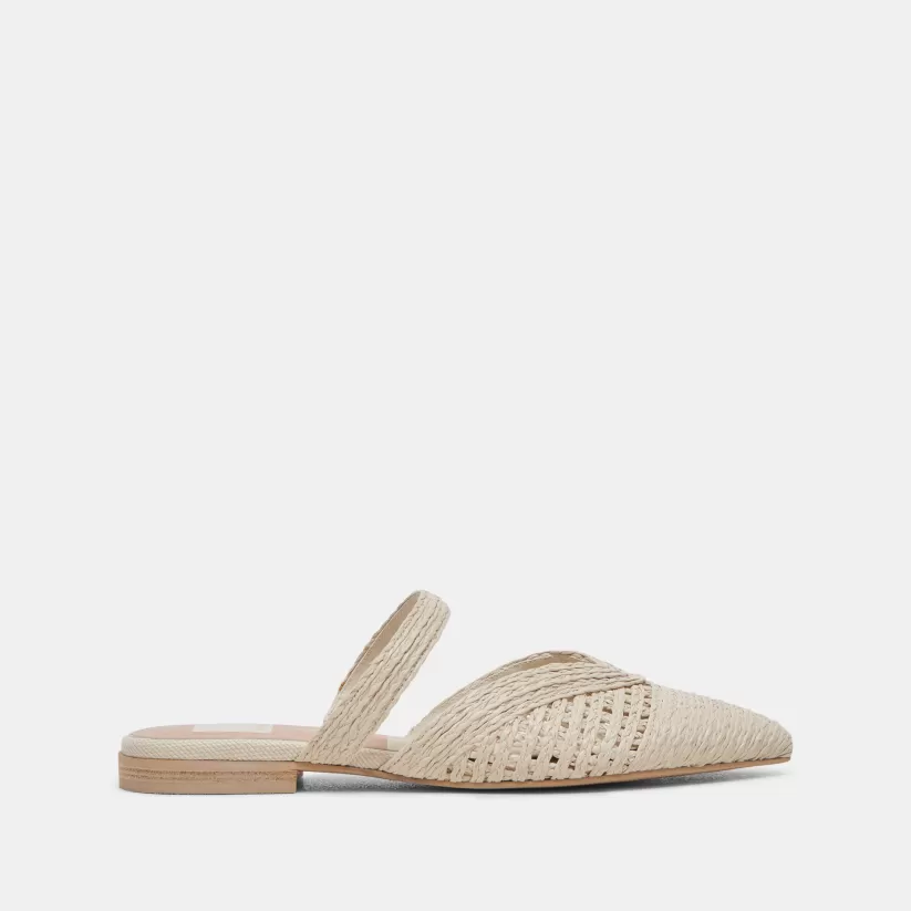 Flats & Loafers | Dolce Vita KALINE FLATS IVORY RAFFIA IVORYRAFFIA