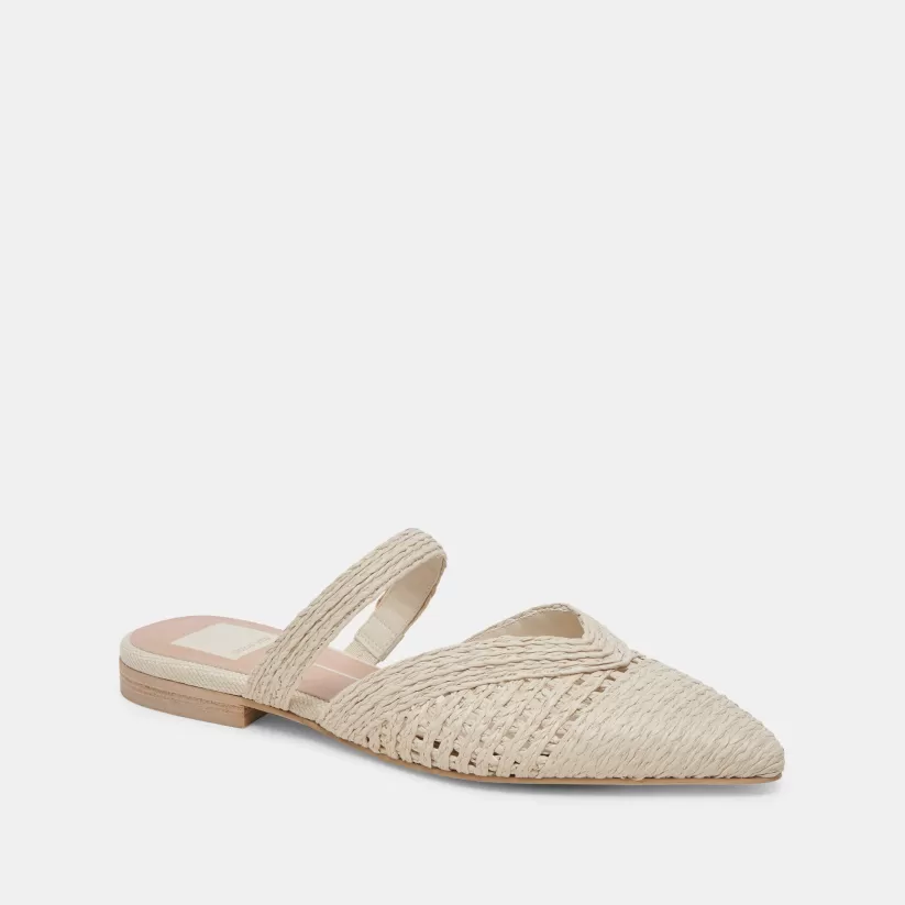 Flats & Loafers | Dolce Vita KALINE FLATS IVORY RAFFIA IVORYRAFFIA