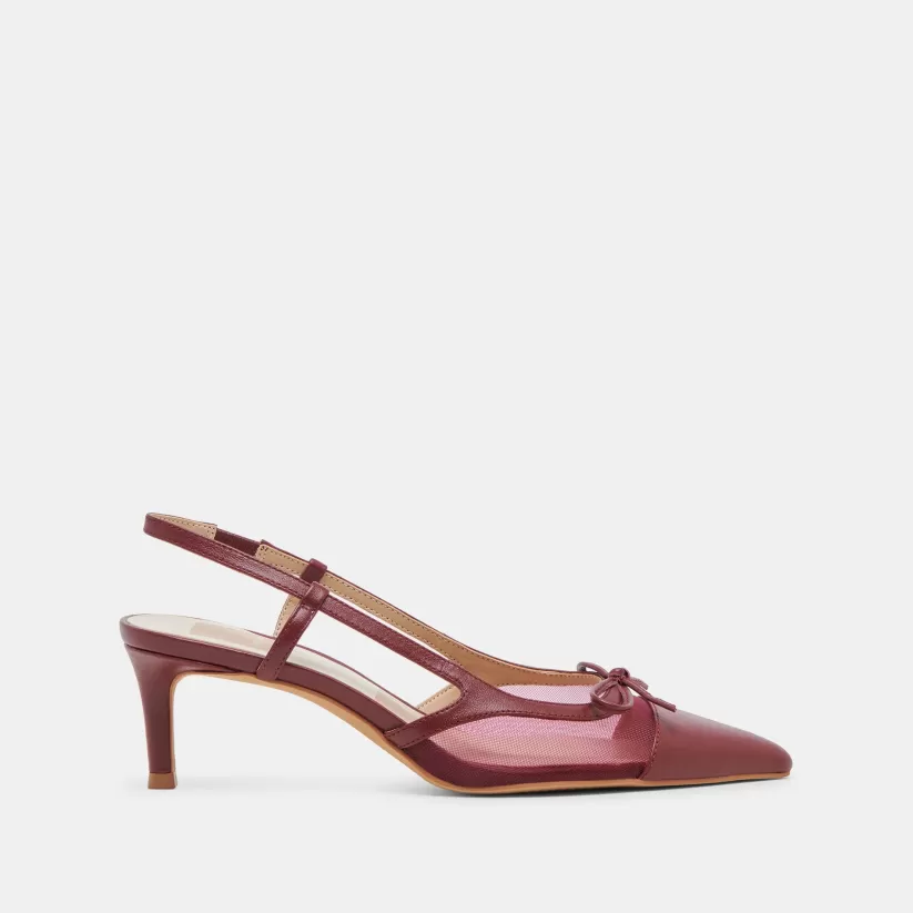 Heels | Dolce Vita KANDI HEELS MAROON MESH MAROONMESH