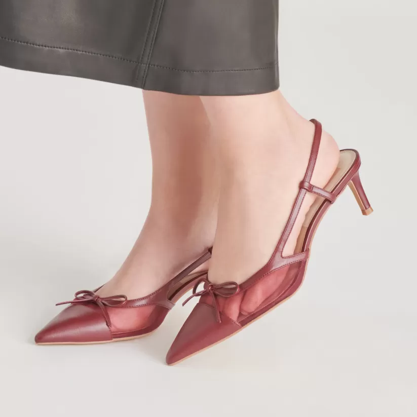 Heels | Dolce Vita KANDI HEELS MAROON MESH MAROONMESH