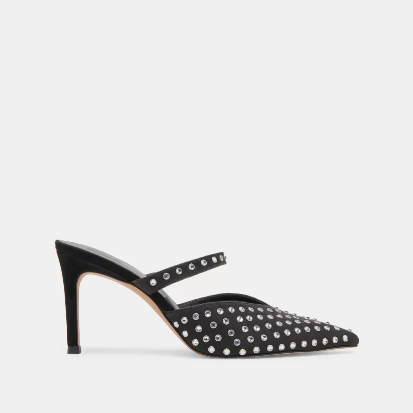 Heels | Dolce Vita KANIKA CRYSTAL STUD HEELS BLACK CRYSTAL BLACKCRYSTAL