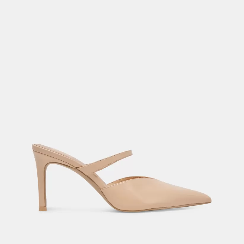 Mules & Clogs | Heels | Dolce Vita KANIKA HEELS FRENCH VANILLA CRINKLE PATENT FRENCHVANILLACRINKLEPATENT