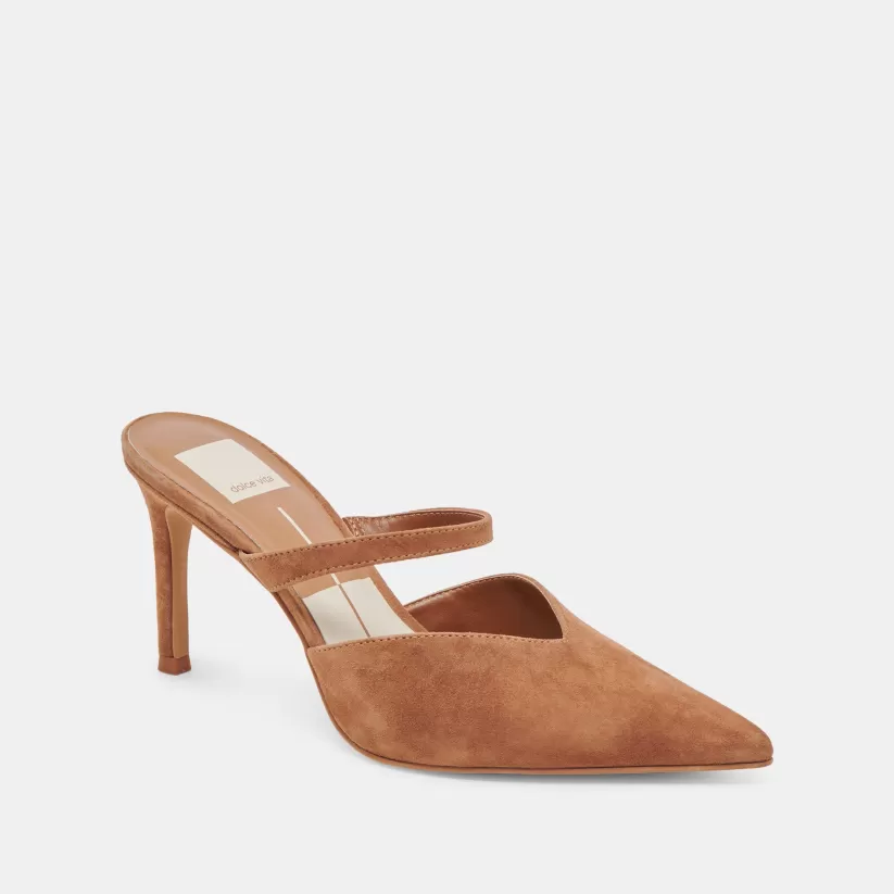 Mules & Clogs | Heels | Dolce Vita KANIKA HEELS PECAN SUEDE PECANSUEDE