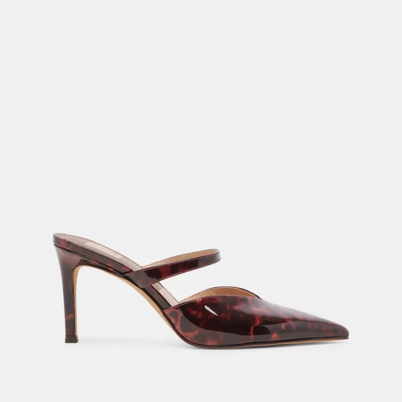 Mules & Clogs | Heels | Dolce Vita KANIKA HEELS TORTOISE PATENT LEATHER TORTOISEPATENTLEATHER