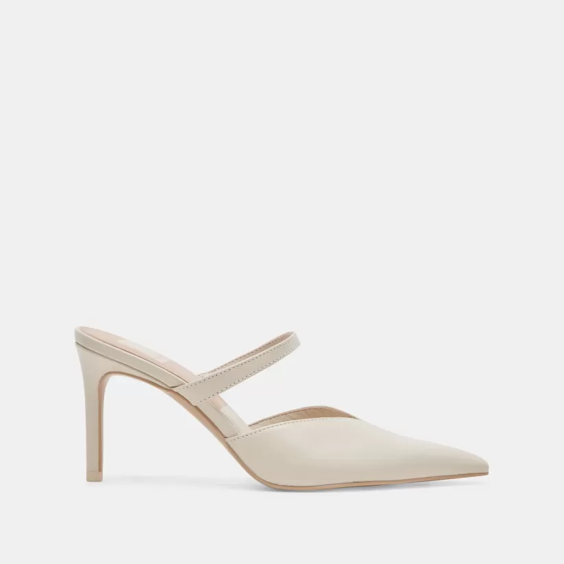 Mules & Clogs | Heels | Dolce Vita KANIKA HEELS WHITE CRINKLE PATENT WHITECRINKLEPATENT