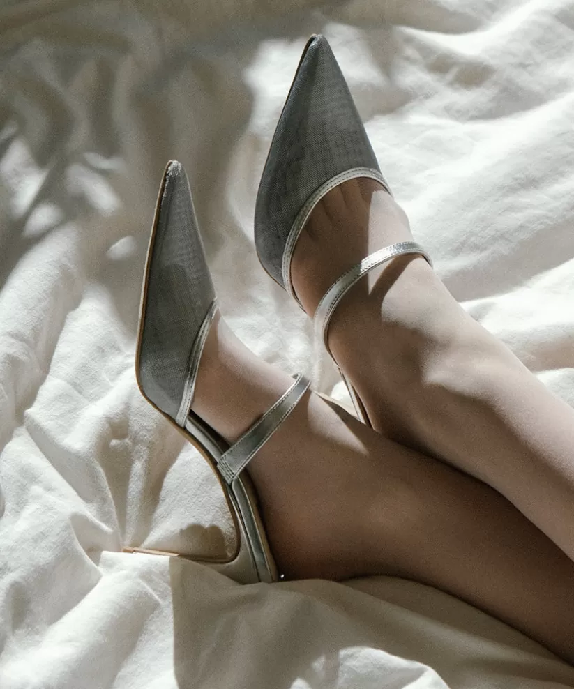 Heels | Dolce Vita KATIK HEELS SILVER MESH SILVERMESH