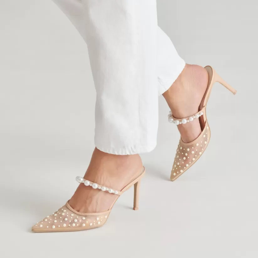 Heels | Dolce Vita KATIK PEARL HEELS BLUSH MESH BLUSHMESH