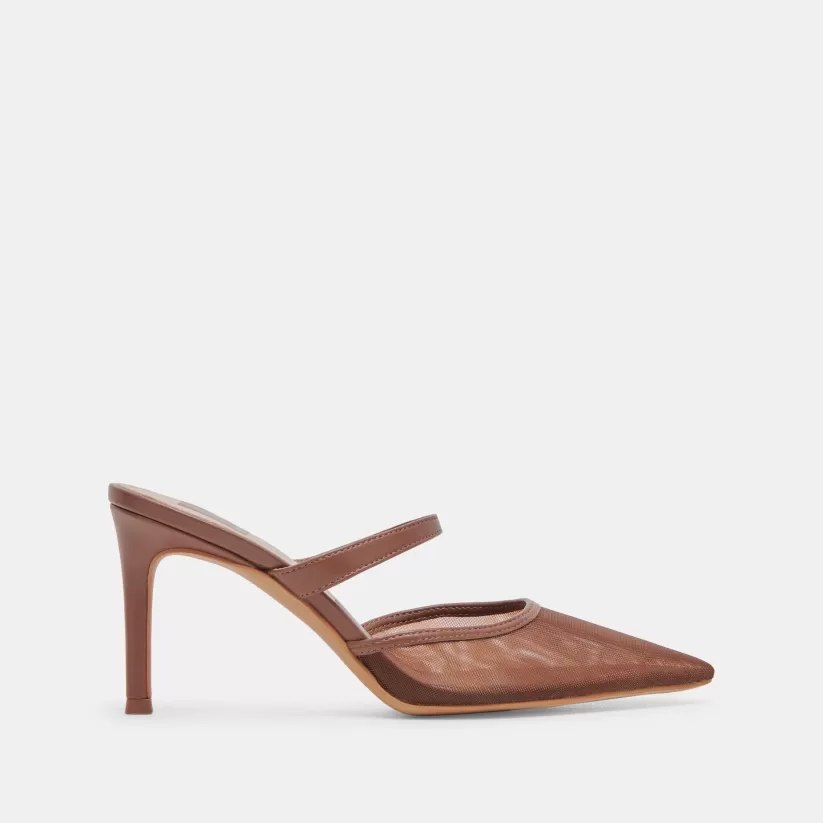 Wide Widths | Heels | Dolce Vita KATIK WIDE HEELS ESPRESSO MESH ESPRESSOMESH