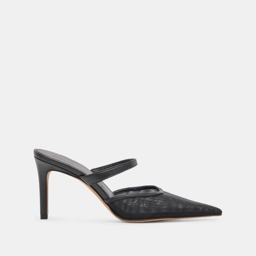 Wide Widths | Heels | Dolce Vita KATIK WIDE HEELS ONYX MESH ONYXMESH