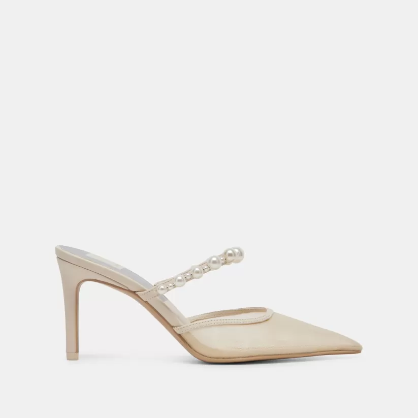 Heels | Dolce Vita KAYSIE PEARL HEELS IVORY MESH IVORYMESH