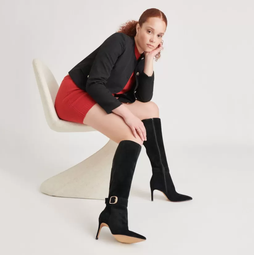 Tall Boots | Boots & Booties | Dolce Vita KINZY BOOTS ONYX SUEDE ONYXSUEDE
