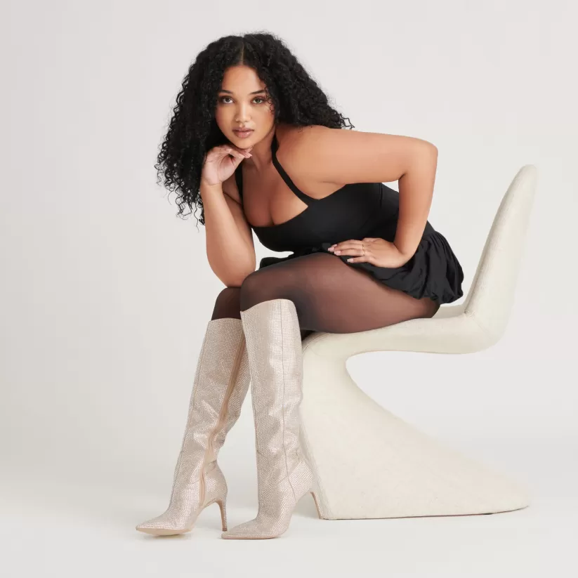 Tall Boots | Dolce Vita KORRY BOOTS DUNE CRYSTAL DUNECRYSTAL
