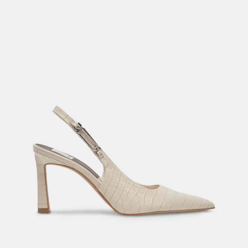 Heels | Dolce Vita KRISTA HEELS SAND EMBOSSED LEATHER SANDEMBOSSEDLEATHER