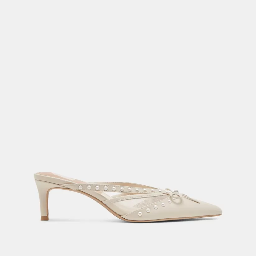 Heels | Dolce Vita KYLENE PEARL HEELS VANILLA LEATHER VANILLALEATHER