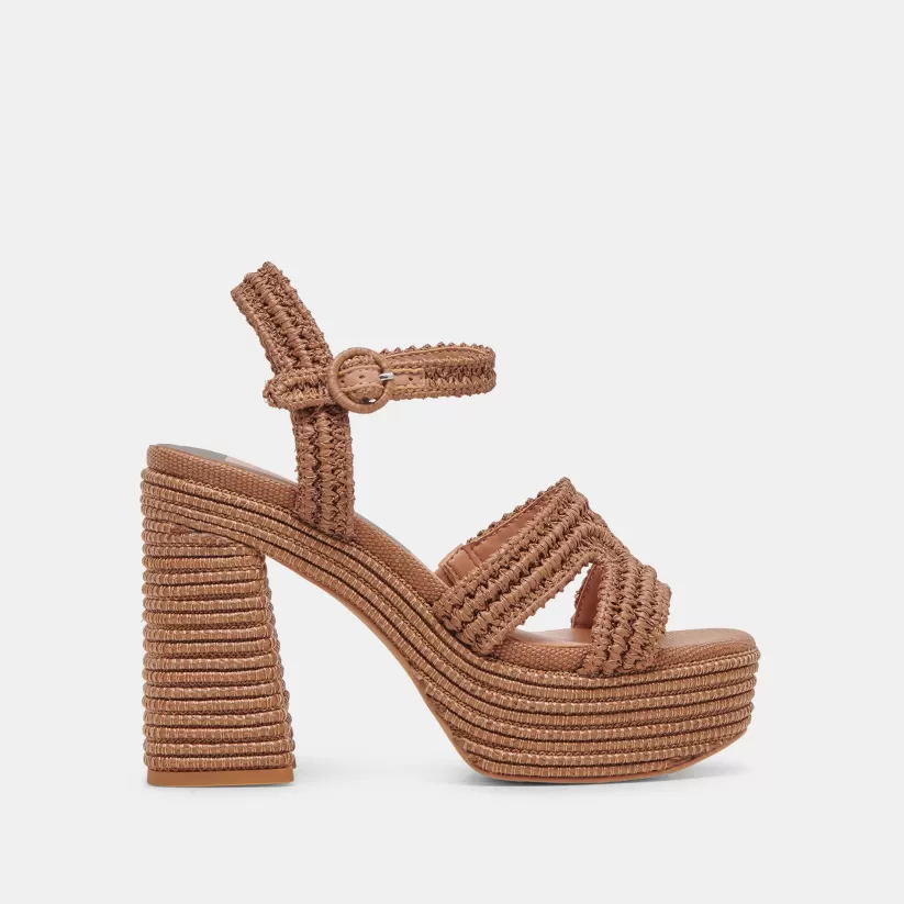 Heels | Dolce Vita LACYE HEELS BROWN WOVEN BROWNWOVEN