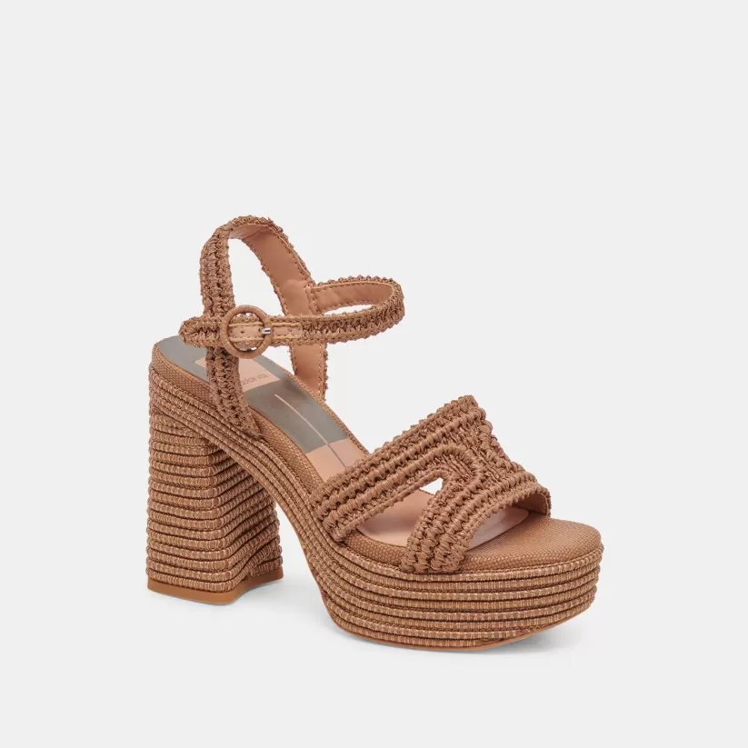 Heels | Dolce Vita LACYE HEELS BROWN WOVEN BROWNWOVEN