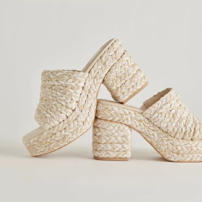 Sandals | Heels | Dolce Vita LADY HEELS IVORY MULTI WOVEN IVORYMULTIWOVEN