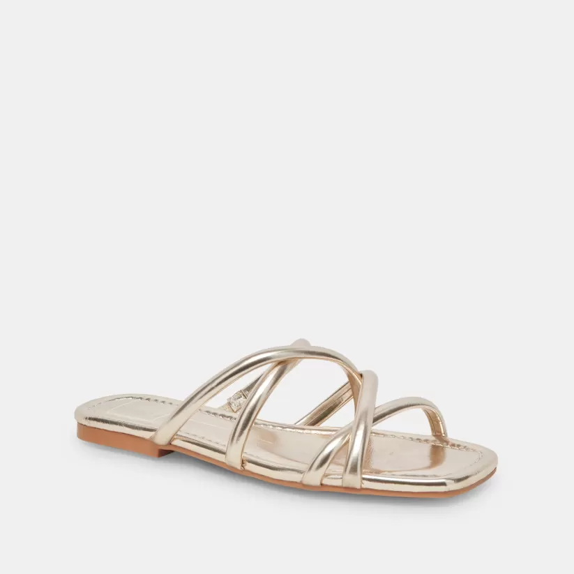 Sandals | Dolce Vita LANZA SANDALS LIGHT GOLD METALLIC STELLA LIGHTGOLDMETALLICSTELLA