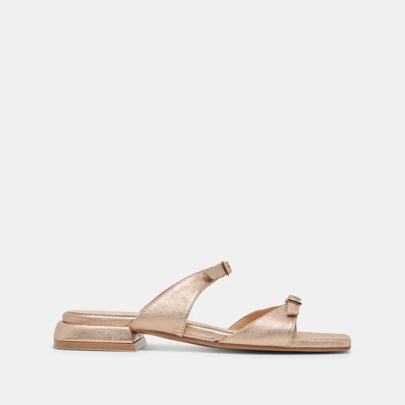 Make It Metallic | Sandals | Dolce Vita LAVERN SANDALS GOLD METALLIC LEATHER GOLDMETALLICLEATHER