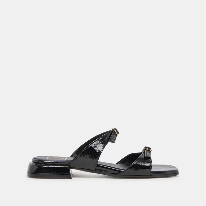Sandals | Dolce Vita LAVERN SANDALS MIDNIGHT CRINKLE PATENT MIDNIGHTCRINKLEPATENT