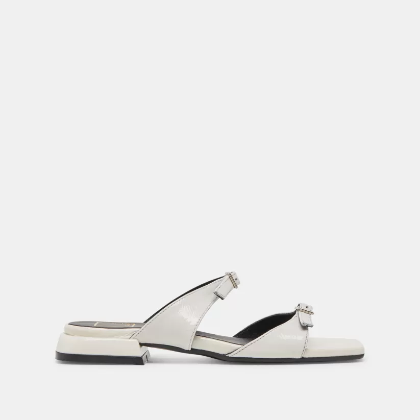 Sandals | Dolce Vita LAVERN SANDALS OFF WHITE CRINKLE PATENT OFFWHITECRINKLEPATENT