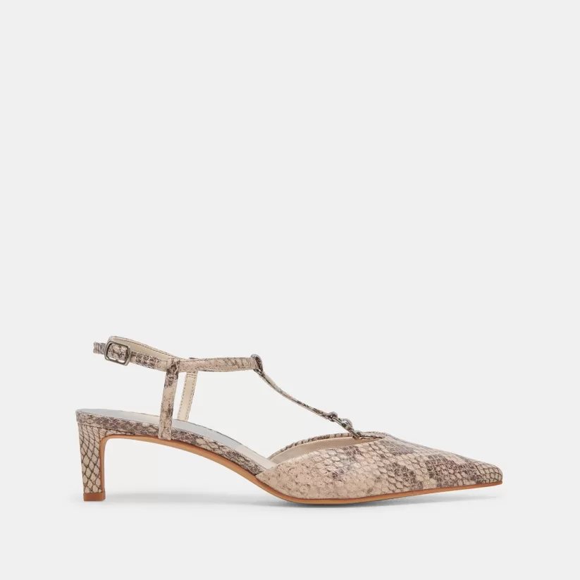 Heels | Dolce Vita LAVON HEELS SAND SNAKE EMBOSSED SANDSNAKEEMBOSSED