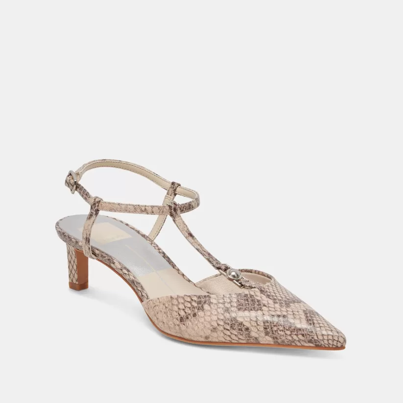 Heels | Dolce Vita LAVON HEELS SAND SNAKE EMBOSSED SANDSNAKEEMBOSSED