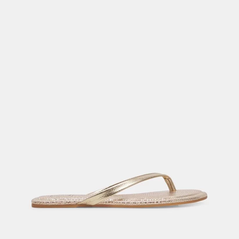 Sandals | Dolce Vita LAYNEY SANDALS LIGHT GOLD METALLIC LEATHER LIGHTGOLDMETALLICLEATHER