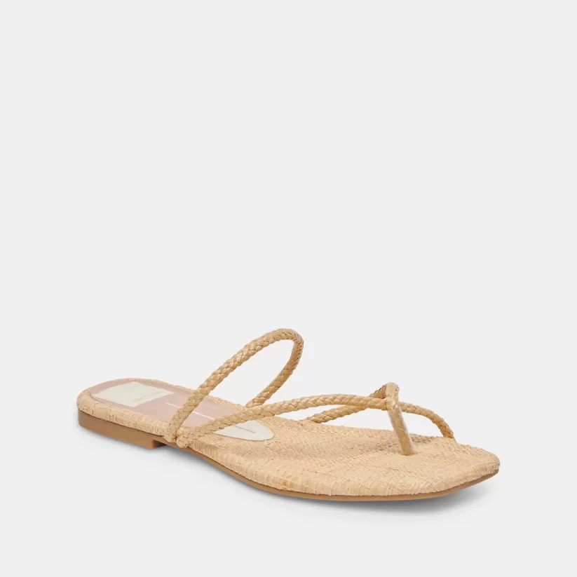 Sandals | Dolce Vita LEANNA SANDALS LT NATURAL RAFFIA LTNATURALRAFFIA