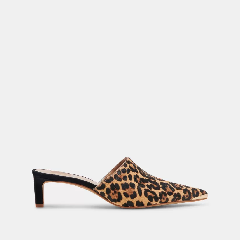 Leopard | Mules & Clogs | Dolce Vita LEXY HEELS DK LEOPARD CALF HAIR DKLEOPARDCALFHAIR