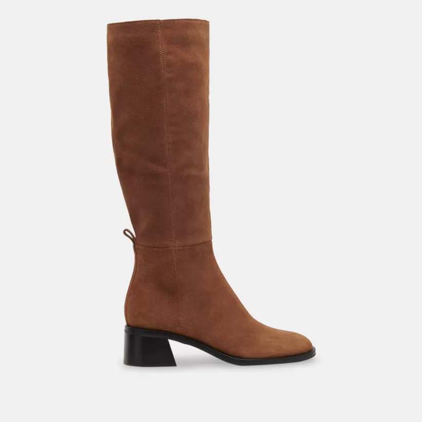 Tall Boots | Dolce Vita LIZAH BOOTS BROWN SUEDE BROWNSUEDE