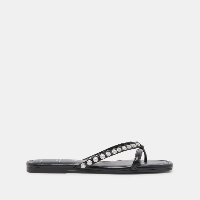 Sandals | Dolce Vita LUCCA PEARL SANDALS BLACK PEARLS BLACKPEARLS