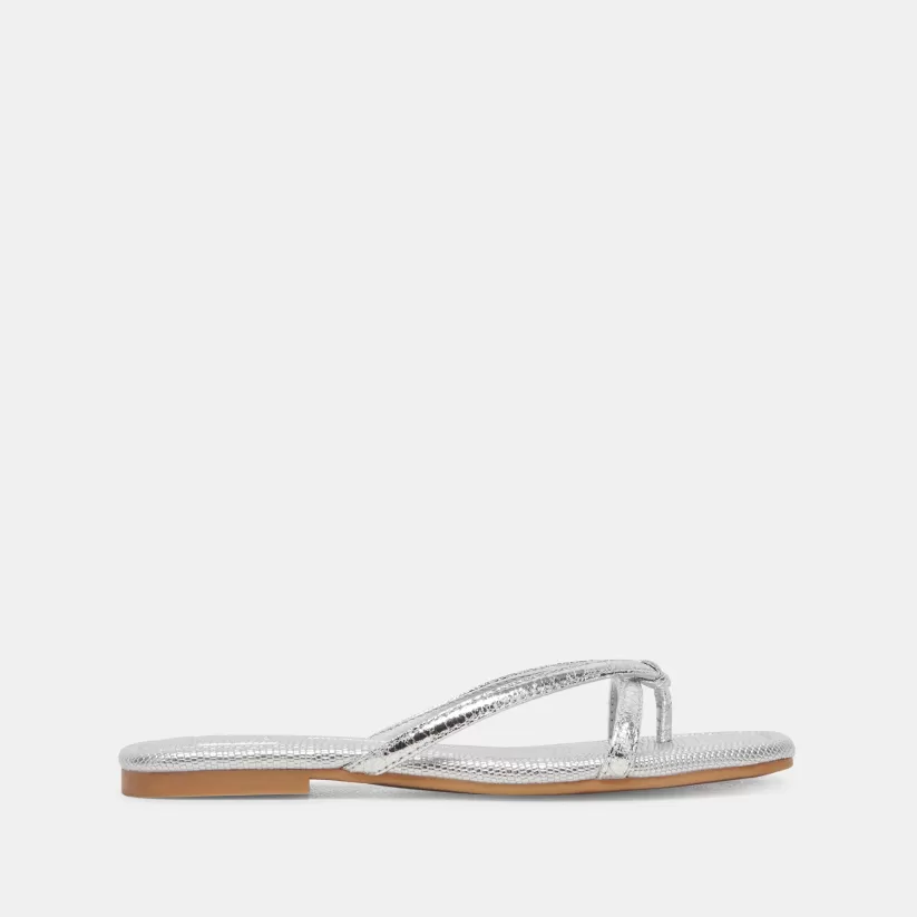 Sandals | Dolce Vita LUCCA SANDALS SILVER DISTRESSED STELLA SILVERDISTRESSEDSTELLA