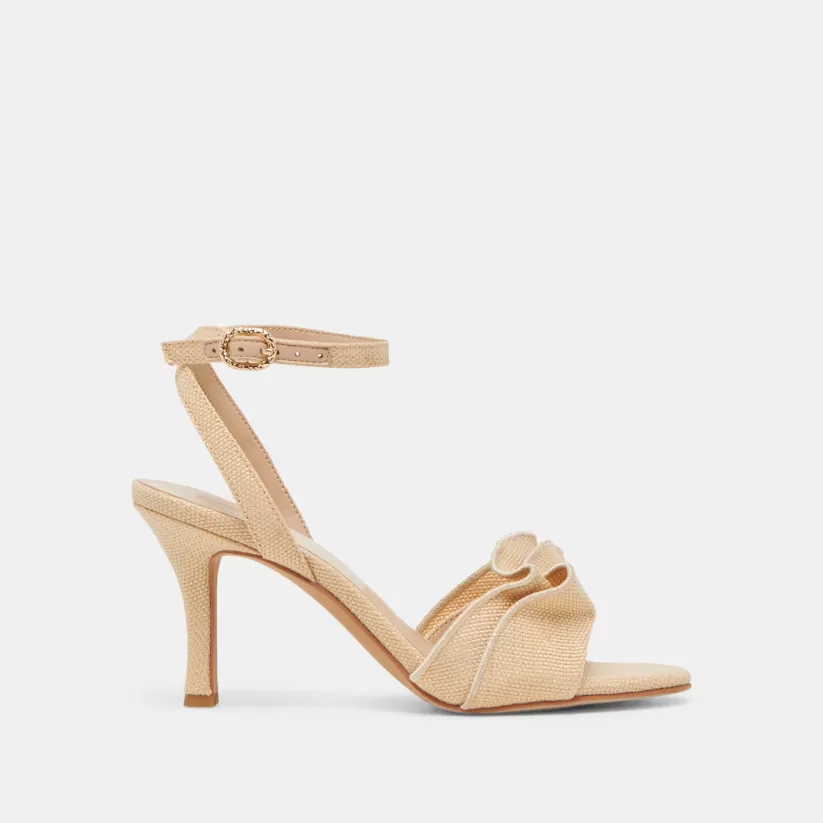 Heels | Dolce Vita LUNETE HEELS LT NATURAL WOVEN RAFFIA LTNATURALWOVENRAFFIA