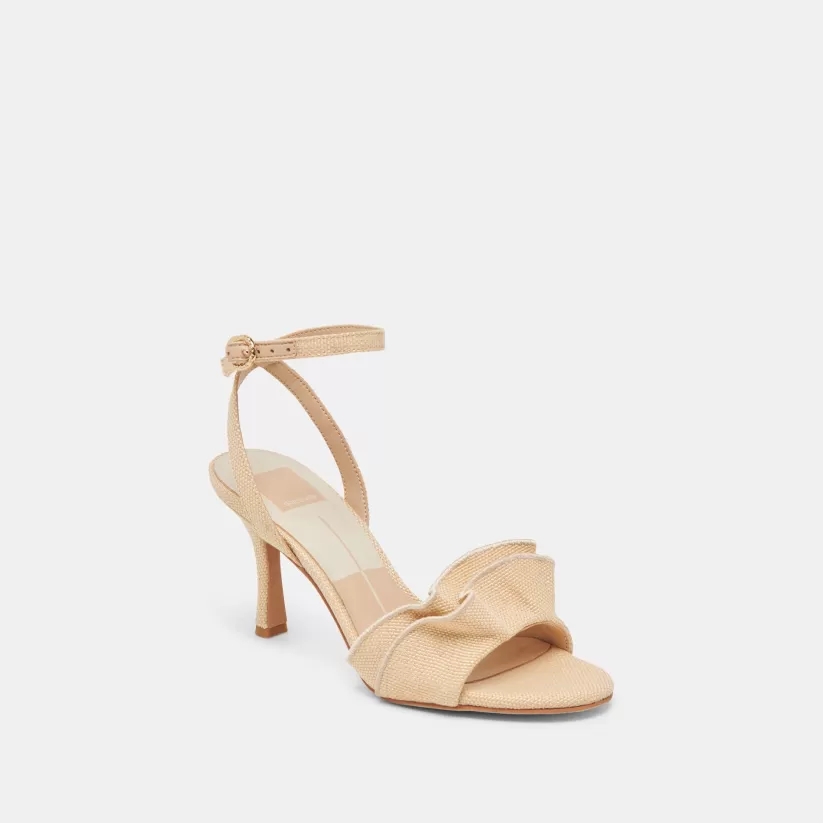 Heels | Dolce Vita LUNETE HEELS LT NATURAL WOVEN RAFFIA LTNATURALWOVENRAFFIA
