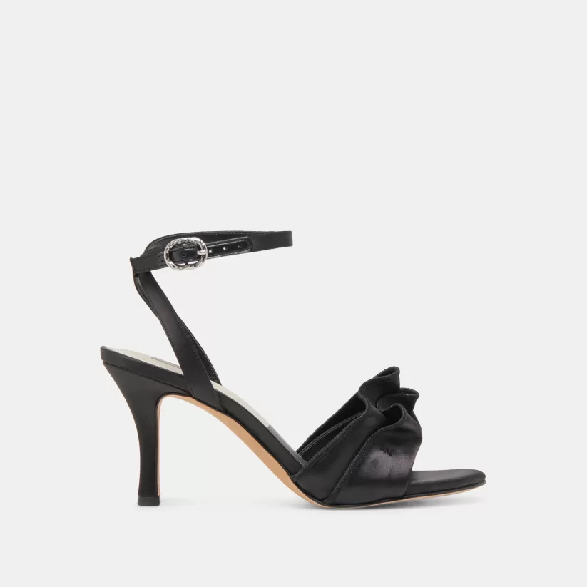 Heels | Dolce Vita LUNETE HEELS ONYX SATIN ONYXSATIN